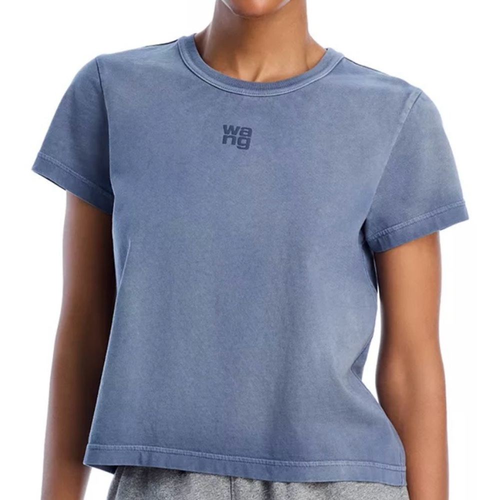 Alexander Wang Essential Shrunk Logo Tee